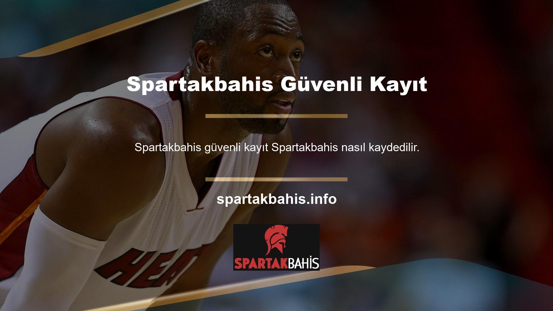 Spartakbahis her zaman güvenli bir şekilde girmeyi tercih eder